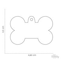 My Family Custom Pet ID Tags - Bronx Studs XL