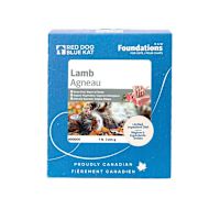 Red Dog Blue Kat Raw Cat Food - Lamb Foundations (4 x 1/4 lb) Case of 6