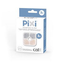 Catit PIXI Drinking Water Fountain Replacement Filter 3 pk