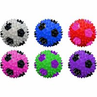 Gnawsome Dog Toy Squeak & Light Soccer Ball Medium 3.5"
