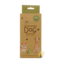 Leaf Compostable Dog Waste Bags Unscented 60