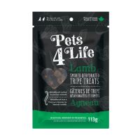 Pets 4 Life - Purely Natural Smoked Green Lamb Tripe Treats 113 g