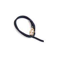 Found My Animal Adjustable Dog Rope Leash - Navy S