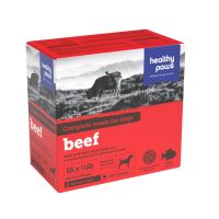 Healthy Paws Raw Dog Food - Beef Complete Dinner 8 lb