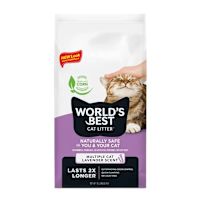 World's Best Cat Litter Lavender Multiple Cat Clumping - (Purple)
