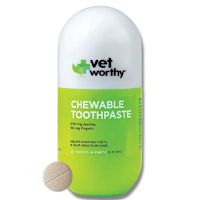 Vet Worthy Chewable Toothpaste for Dogs 60 ct