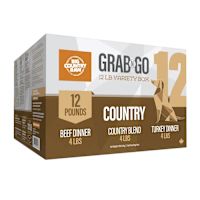 Big Country Raw Frozen Dog Food - Country Deal (Beef Dinner, Turkey Dinner, Country Blend)