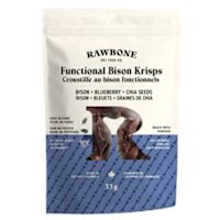 Rawbone Functional Grass-Fed Bison Krisps Dog & Cat Treat 55g