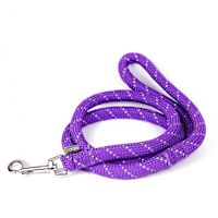 ppark ecoPET Reflective Rope Dog Leash Purple M
