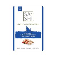 Rawz Pet Food Sa-Shi Cat Topper - Aku Tuna & Mackerel 50 g Single