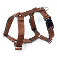 ppark AIR Bamboo Charcoal Dog Harness Brown L