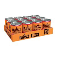 Rawz Pet Food Dog Pate Cans - 96% Lamb & Lamb Liver 12.5 oz Case of 12