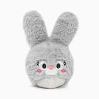 HugSmart Farm Friendz Spiky Ball Dog Toy - Bunny