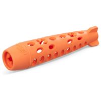 Messy Mutts Totally Pooched Stuff n' Chew Rocket Stick Dog Toy Orange