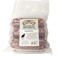 Natural Instincts Raw Cat Food - Venison with Organ & Supplement NO Veg 6 x 250 g