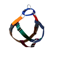 2 Hounds Freedom No-Pull Dog Harness - Jellybean Spice  S 5/8"