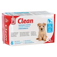 Dogit Clean Disposable Diapers for Dogs