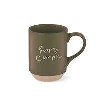 Happy Camper Stoneware Mug 12 oz