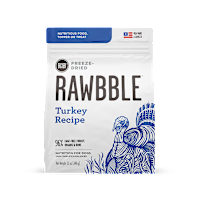Bixbi RAWBBLE Freeze-Dried Raw Dog Food - Turkey  26 oz