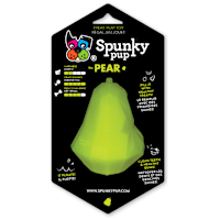Spunky Pup Pear Treat Holder Dog Toy