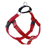 2 Hounds Freedom No-Pull Dog Harness - Red XS 5/8"