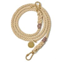 Found My Animal Adjustable Dog Rope Leash - Light Tan