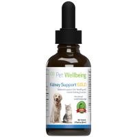 Pet Wellbeing - Kidney Support Gold for Dogs & Cats 2 oz