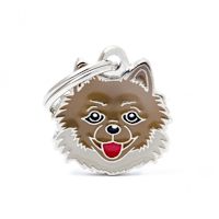 My Family Custom Pet ID Tags - Friends Pomeranian