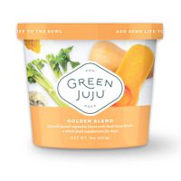 Green Juju Golden Blend Frozen Supplemental Food for Dogs 15 oz