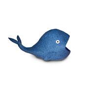 Dharma Dog Karma Cat Wool Felt Whale Cave Blue
