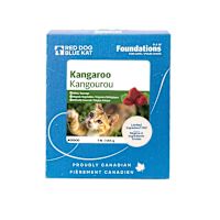 Red Dog Blue Kat Raw Cat Food - Kangaroo Foundations (4 x 1/4 lb) Case of 6