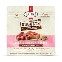 Primal Freeze-Dried Raw Cat Food - Beef & Salmon