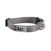 RC Pets Primary Clip Dog Collar Charcoal M 1"