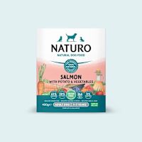 Naturo Wet Dog Food - Grain-Free Salmon & Potato w/ Veg 400 g