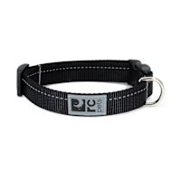 RC Pets Primary Clip Dog Collar Black M 1"