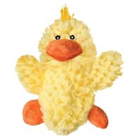 KONG Plush Duck Dog Toy w/ Replaceable Squeaker