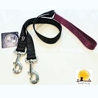 2 Hounds Freedom No-Pull Dog Leash Burgundy 1"