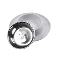Messy Mutts -  Silicone Dog Feeder  Marble Effect Regular (350ml/11.8 Oz)