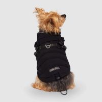 Canada Pooch The Harness Puffer for Dogs - Black