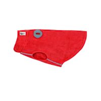 RC Pets Baseline Fleece Dog Pullover Red/Grey 12