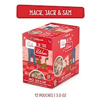 Weruva Cats in the Kitchen - Mack Jack Sam Pouch 3oz Case of 12