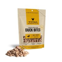 Vital Essentials Freeze-Dried Duck Bites Dog Treats