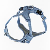 ppark AirFit Front-Clip Dog Harness Blue Denim L