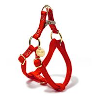 Found My Animal Cotton Harness for Dogs & Cats - Red M