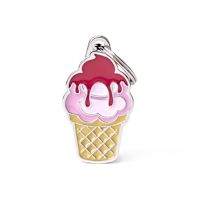 My Family Custom Pet ID Tags - Foodie Charms  Ice Cream