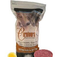Carnivora Goat Whole Prey Raw Diet 4 lb bag
