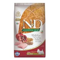 Farmina N&D Dog Kibble - Ancestral Grain Chicken & Pomegranate Adult Mini 2.5 kg