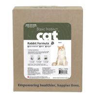 3P Basic Instinct Raw Cat Food - Natural Rabbit with Bone