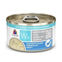 Weruva Wx Low Phosphorus Cat Can Food - Chicken & Tilapia in Gravy 3 oz Single