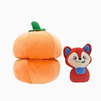 HugSmart Fruity Critters Pumpkin Dog Toy
